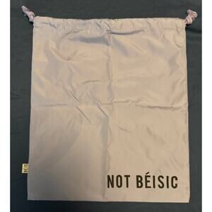 Beis Drawstring NOT BEISIC Pouch Travel Ditty Shoe Bag Sack Lavender